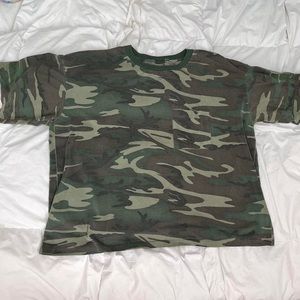 vintage camo t-shirt
